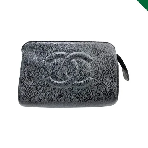 【CHANEL】シャネル キャビアスキン ポーチ