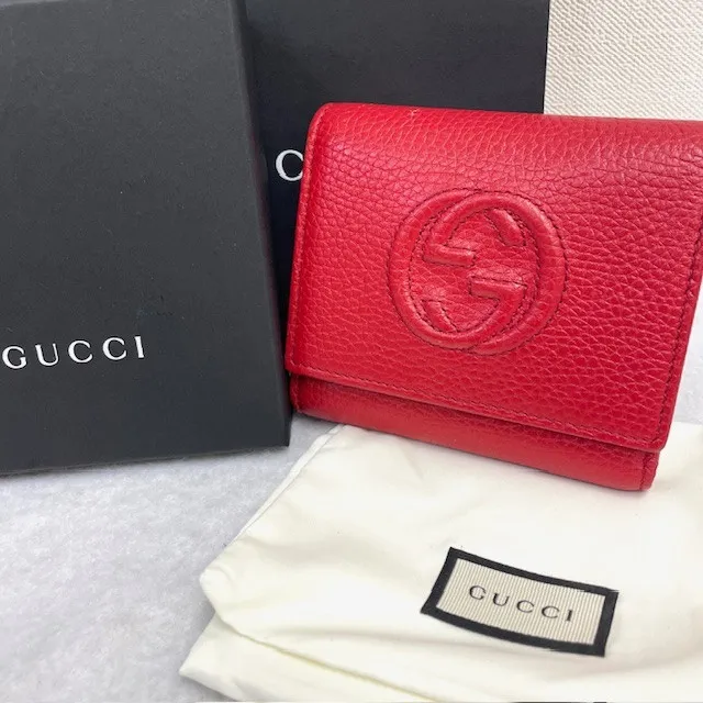 本日、GUCCI 財布を買取しました。